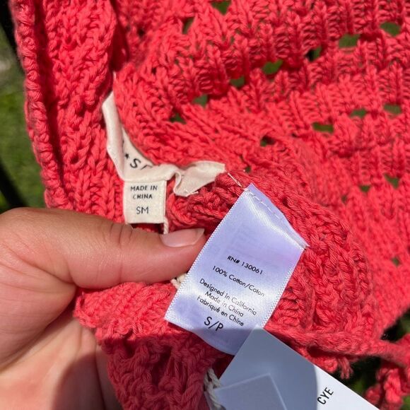 L*Space Sweetest Thing Crochet Top NWT - Picture 10 of 10